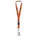 Lanyard Express, 15 mm, Orange 021 C