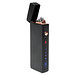 Lichtbogen-Feuerzeug Double Arc, schwarz