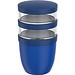 Lunchpot Ellipse 3-teilig 500 ml + 2 x 200 ml vivid blue, vivd blue