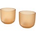 Mal 200 ml Glasbecher – 2er-Set, Oatmeal