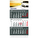 geiger notes Maxi-3-Monats-Wand-Kalender 2021, anthrazit/weiß geiger notes Maxi-3-Monats-Wand-Kalender 2021, anthrazit/weiß