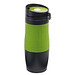 Metall-Isolierbecher Grip, 380 ml, schwarz/hellgrün