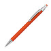 Metall-Druckkugelschreiber mit Touchfunktion, blaue Mine, orange