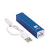 Metall-Ladegerät Powerbank, 2.200 mAh, blau