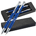 Metall-Schreibset Minsk, blaue Mine, Blau Metall-Schreibset Minsk, blaue Mine, Blau