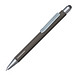 Metall-Touchkugelschreiber Rava Soft SILVER, blaue Mine, grau