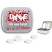 Mini Nostalgiedose, 18 g, Vivil Friendship, silber-matt, inkl. Druck