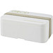 MIYO Lunchbox, weiß, kieselgrau