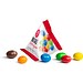 M&M's Peanuts im Mini Tetraeder, 10 g, Folie weiß, inkl. Druck