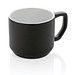 Keramiktasse Calla, 350 ml, schwarz