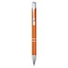 Moneta Kugelschreiber aus recyceltem Aluminium, orange