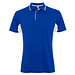 Montmelo Sport Poloshirt Unisex, royalblau / weiß, S