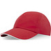Morion GRS recycelte Cool Fit Kappe mit sechs Segmenten, rot