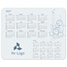 Mousepad, Standardmotiv Kalendarium