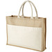 Tragetasche aus Jute und Baumwolle