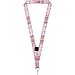 Neve Sublimation Lanyard für mit Loop, schwarz, 20mm
