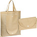 Non Woven Tasche, faltbar, beige
