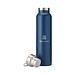 Nordvik RCS Recycled Steel 750 ml Trinkflasche, blau