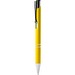 LANCE® Softtouch Metallkugelschreiber Santa Cruz, schwarze Mine, gelb