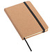 Kork Notizbuch Executive, DIN A6, liniert, braun