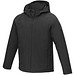Notus wattierte Softshell Herrenjacke, schwarz, XL