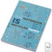Novella Austen A6 Softcover Notizbuch aus Recyclingmaterial – 100 Blatt, blau