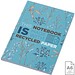Novella Austen A6 Softcover Notizbuch aus Recyclingmaterial – 50 Blatt, blau