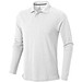 ELEVATE Herren Langarm Poloshirt Oakville, weiß, L
