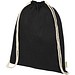 Odisha 140 g/m² OCS Bio-Sportbeutel 5L, schwarz