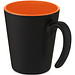Oli 360 ml Keramikbecher mit Henkel, orange