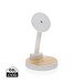 Ontario 2-in-1 15W magnetischer Ladeständer aus RCS rPlastik, weiß