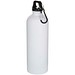 Oregon 750 ml matte RCS-zertifizierte, einwandige Trinkflasche aus recyceltem Edelstahl mit Karabinerhaken, weiss
