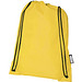 Oriole Sportbeutel aus RPET 5L, gelb
