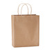 Papier Tragetasche Recycled medium, natur