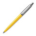 PARKER Kugelschreiber Jotter Recycled, blaue Mine, gelb/silber