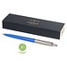 Parker Jotter Recycled Kugelschreiber, processblau