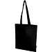 Peru Blend 180 g/m² Tragetasche aus GRS recycelter Baumwolle 7L, schwarz