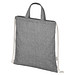 Pheebs Rucksack mit Kordelzug, heather schwarz