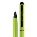 Pierre Cardin Drehkugelschreiber Celebration Stylus, blaue Mine, grün