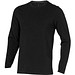 ELEVATE Herren Öko Langarmshirt Ponoka, schwarz, XS