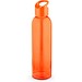 PORTIS GLASS. Glasflasche mit PP-Verschluss 500 ml, Orange