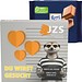 Präsentbox Premium, 3D-Herz, Ritter SPORT Nugat Schokolade, inkl. Druck