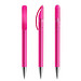 prodir® Drehkugelschreiber DS 3 mit Metallspitze, blaue Mine, pink gefrostet