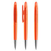 prodir® Drehkugelschreiber DS5 TFS Twist, blaue Mine, orange