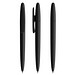 prodir® Drehkugelschreiber DS5 TMM Twist, blaue Mine, schwarz