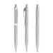prodir® Druckkugelschreiber QS20 Soft Touch PRP Push, blaue Mine, zementgrau