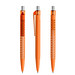Orange-Silber satiniert