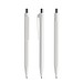White-Silver chrome finish