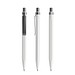 White-Graphite satin finish