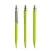 Yellow Green-Silver satin finish